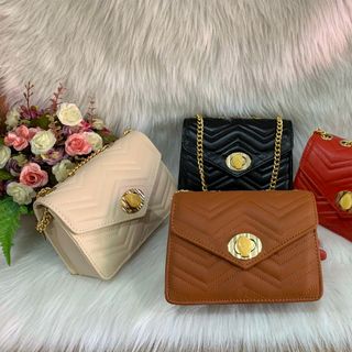 Túi Xách Nữ Khoá Đá Tròn