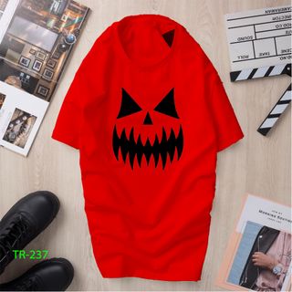 Áo thun Halloween in MẶT QUÁI VẬT