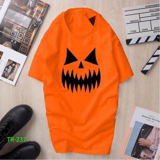 Áo thun Halloween in MẶT QUÁI VẬT
