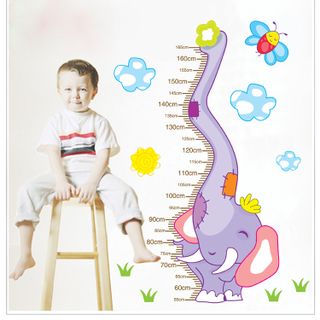Decal Đo Chiều Cao Voi Tímn