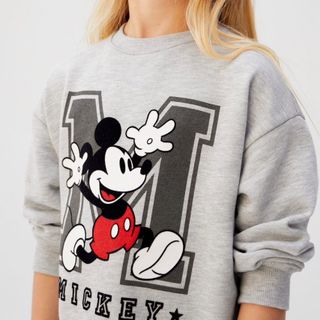 Áo sweater nỉ da cá Man.go bé gái lớn giá sỉ