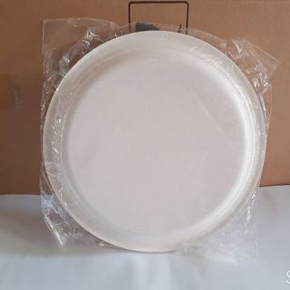 Dĩa Giấy Bả Mía 26cm - 10 Cái/ xấp