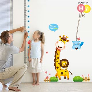 Decal Hươu Và Sư Tử 1M8 DLX6014A