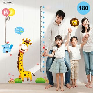 Decal Hươu Và Sư Tử 1M8 DLX6014A