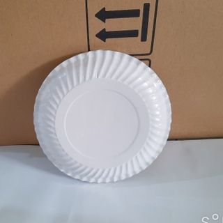 10 Dĩa Giấy Trắng 16cm