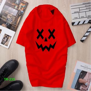 Áo thun Halloween in MẶT QUÁI VẬT
