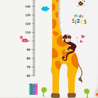 Decal Đo Chiều Cao Kid Sizess