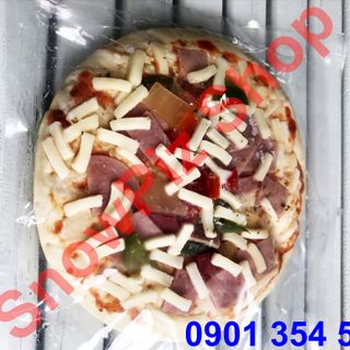 BÁNH PIZZA THỊT XÔNG KHÓI SNOWPIZ 115GR