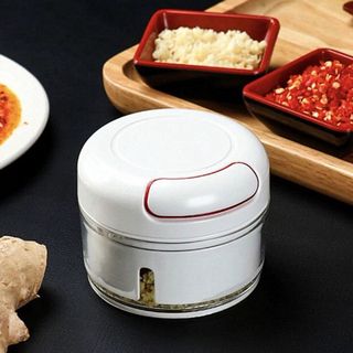 DẬP TỎI DÂY RÚT,Máy xay tỏi ớt cầm tay Mini Food Chopper Tiện dụng