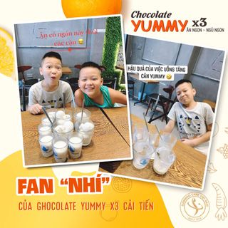 Thảo mộc tăng cân Yummy Socola - Chocolate Yummy x3
