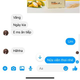 Thảo mộc tăng cân Yummy Socola - Chocolate Yummy x3