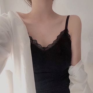 Áo Bra Dáng Dài Toàn Thân Pha Len