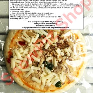 BÁNH PIZZA GÀ SNOWPIZ 200GR