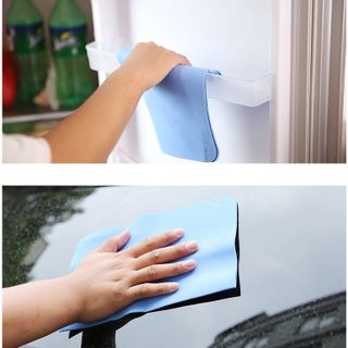 Combo 2 Khăn Mút Lau Siêu Mịn Chống Xước Đa Năng 32x40cm