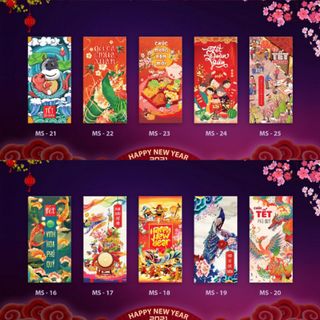 Combo sỉ 5000 bao lì xì 2020 rẻ vô địch