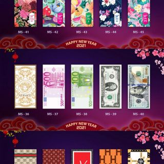 Combo sỉ 5000 bao lì xì 2020 rẻ vô địch