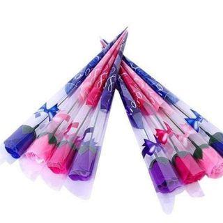 Sỉ Bông hồng sáp 6k đủ màu sẵn hàng bông hồng thơm