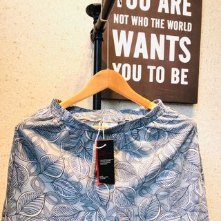 QUẦN NGỦ NAM COTTON FEZZIO 4 CHIỀU LÁ XÁM