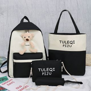 Bộ 4 Túi Hình Gấu TULEQI PIJU