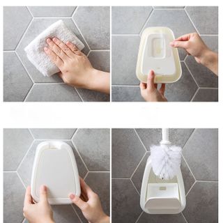 Dụng Cụ Chà Bồn Cầu Kèm Hộp