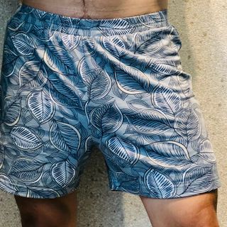 QUẦN NGỦ NAM COTTON FEZZIO 4 CHIỀU LÁ XÁM