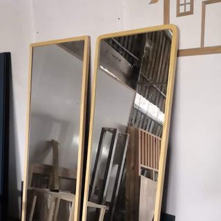 Gương Đứng Soi Toàn Thân - Khung Gỗ Tự Nhiên - Mirror