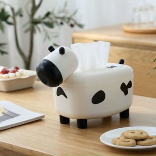 Hộp Đựng Khăn Giấy Hình Bò Sữa