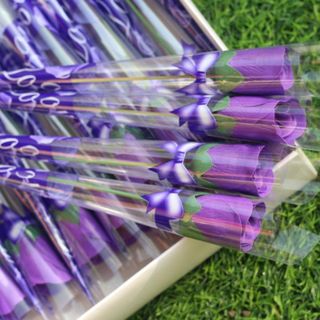 Bông hồng sáp 6k đủ màu sẵn hàng 300c x5k8