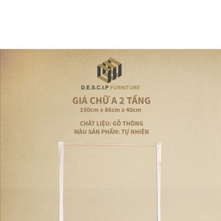 KỆ, GIÁ TREO QUẦN ÁO CHỮ A 2 TẦNG - HANGING CLOTHES SHELF 2 LAYER giá sỉ