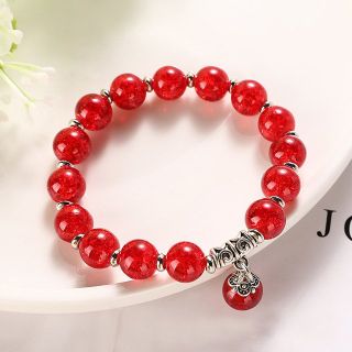 Vòng tay cam rạn nhiều màu
