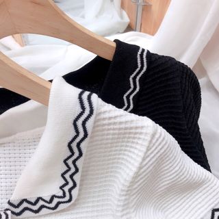 Áo len QC cổ bẻ