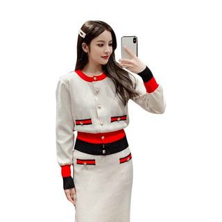Sét váy len kiểu rời chân