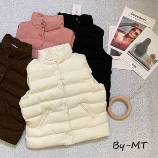 Áo khoác nhung tăm kiểu gile