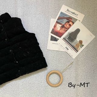 Áo khoác nhung tăm kiểu gile