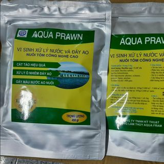 VI SINH XỬ LÝ NƯỚC VÀ ĐÁY AO AQUA PRAWN