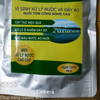 VI SINH XỬ LÝ NƯỚC VÀ ĐÁY AO AQUA PRAWN