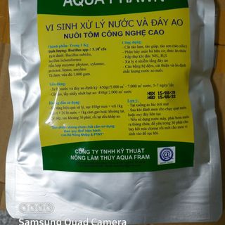 VI SINH XỬ LÝ NƯỚC VÀ ĐÁY AO AQUA PRAWN