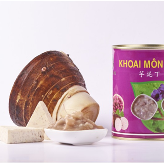 Khoai môn đóng lon