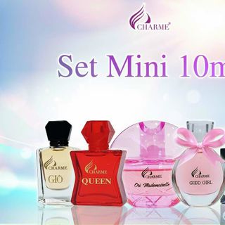 SET 5 CHAI NƯỚC HOA CHARME MINI