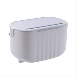 Hộp đựng giấy vệ sinh 2 trong 1 dán tường thông minh