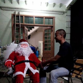 Sản xuất mô hình tuần lộc cuốn thép và người tuyết trang trí noel