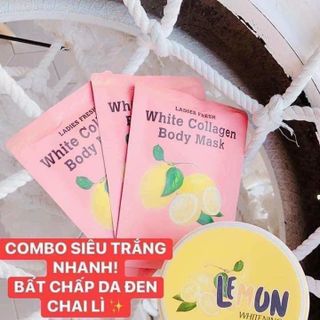 Kem body Lemon - Whitening body cream - trắng da toàn thân - Body chanh