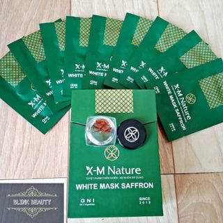 MẶT NẠ SAFFARON CẤY TRẮNG NÂNG CƠ XM NATURE