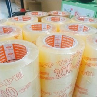Băng keo trong đục 1.8kg 200ya