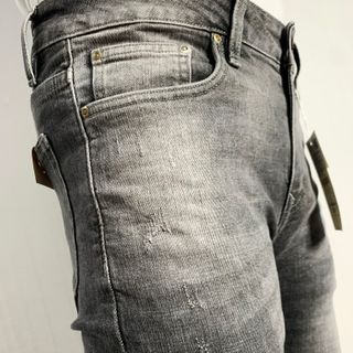 QUẦN JEAN NAM MÀU XÁM ĐEN CAO CẤP