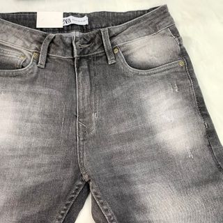 QUẦN JEAN NAM MÀU XÁM ĐEN CAO CẤP
