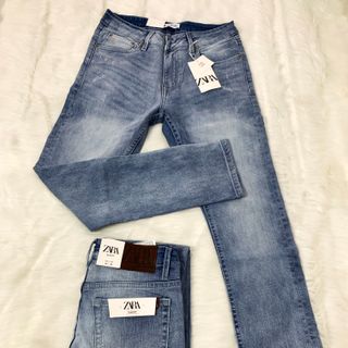 QUẦN JEAN NAM HIỆU MÀU XANH NHẠT CAO CẤP