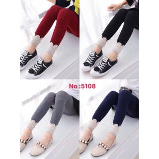 Quần tất len đính đá cho bé gái 2-11 tuổi