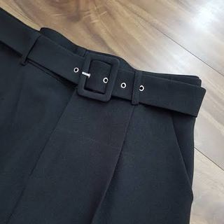 Quần baggy công sở kèm đai