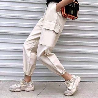 Quần kaki túi hộp chất đẹp size nam nữ siêu hót